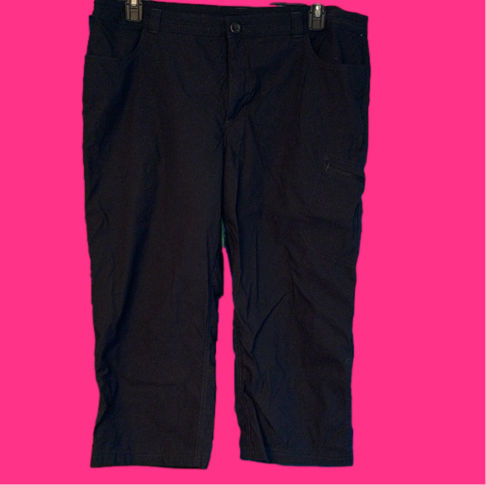 Black Eddie Bauer Capri pants 16